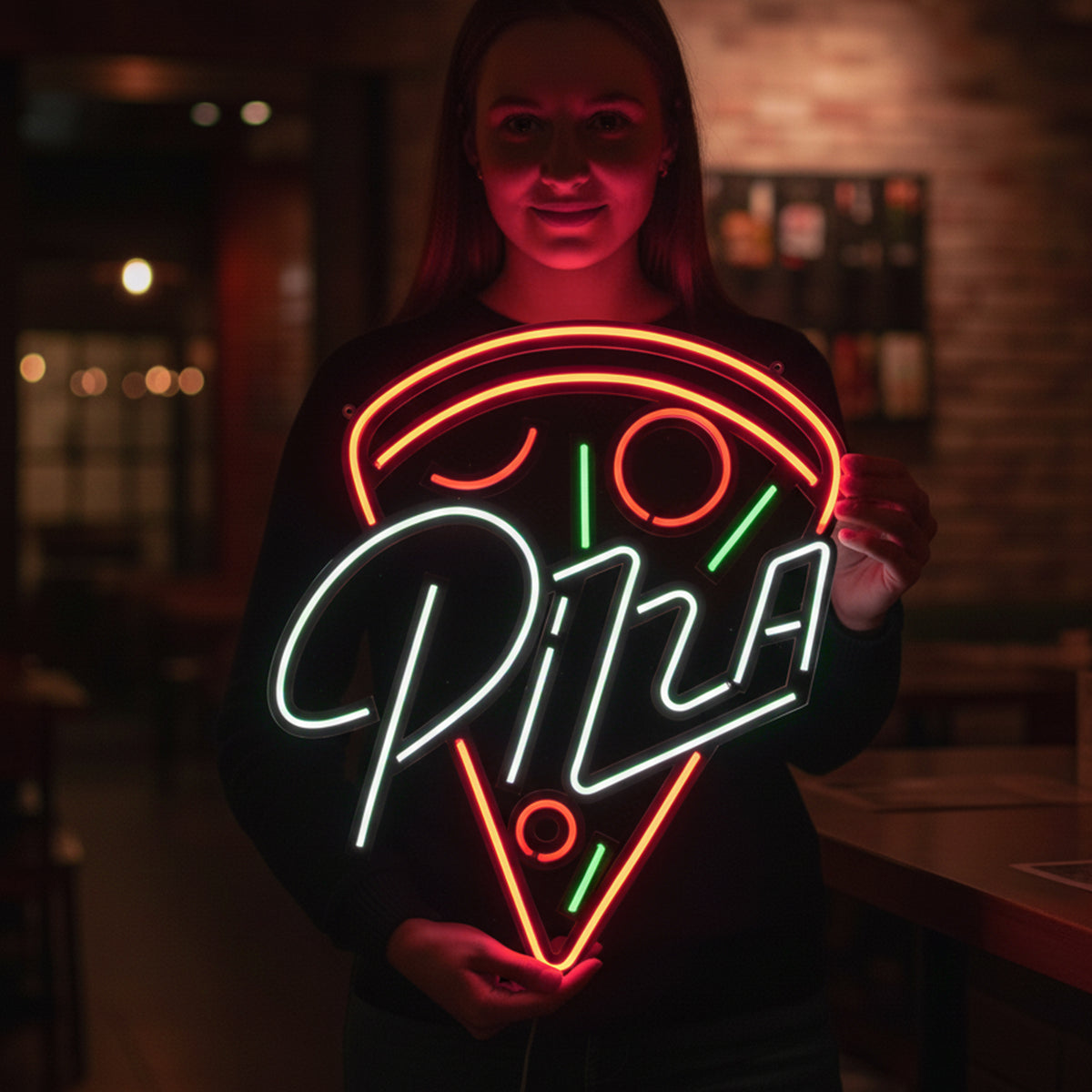 Pizza Neon Dekor