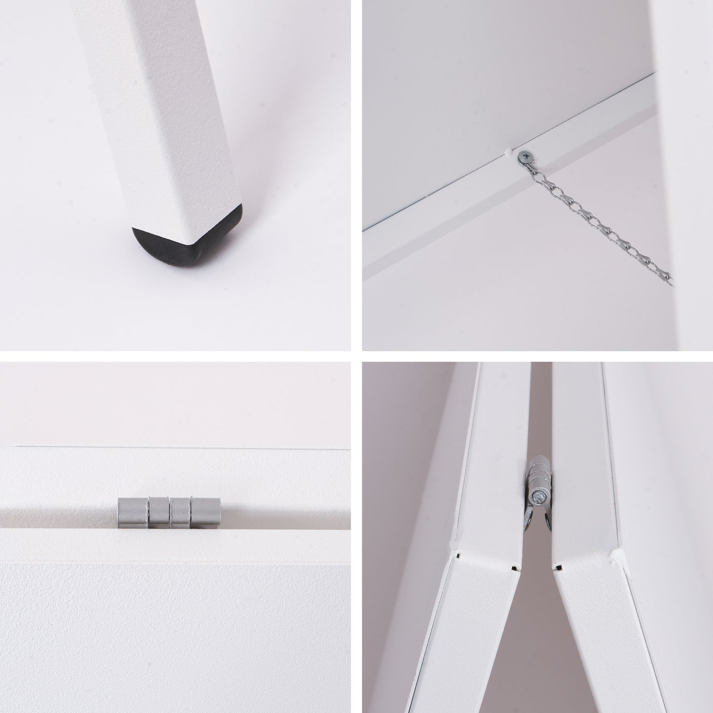 Mağaza Önü Açılır Kapanır Tabela - Beyaz