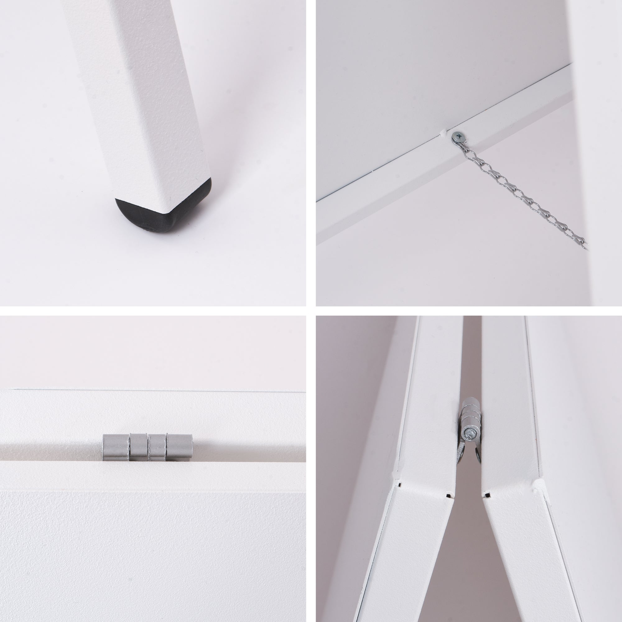 Mağaza Önü Açılır Kapanır Tabela - Beyaz