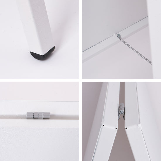 Mağaza Önü Açılır Kapanır Tabela - Beyaz