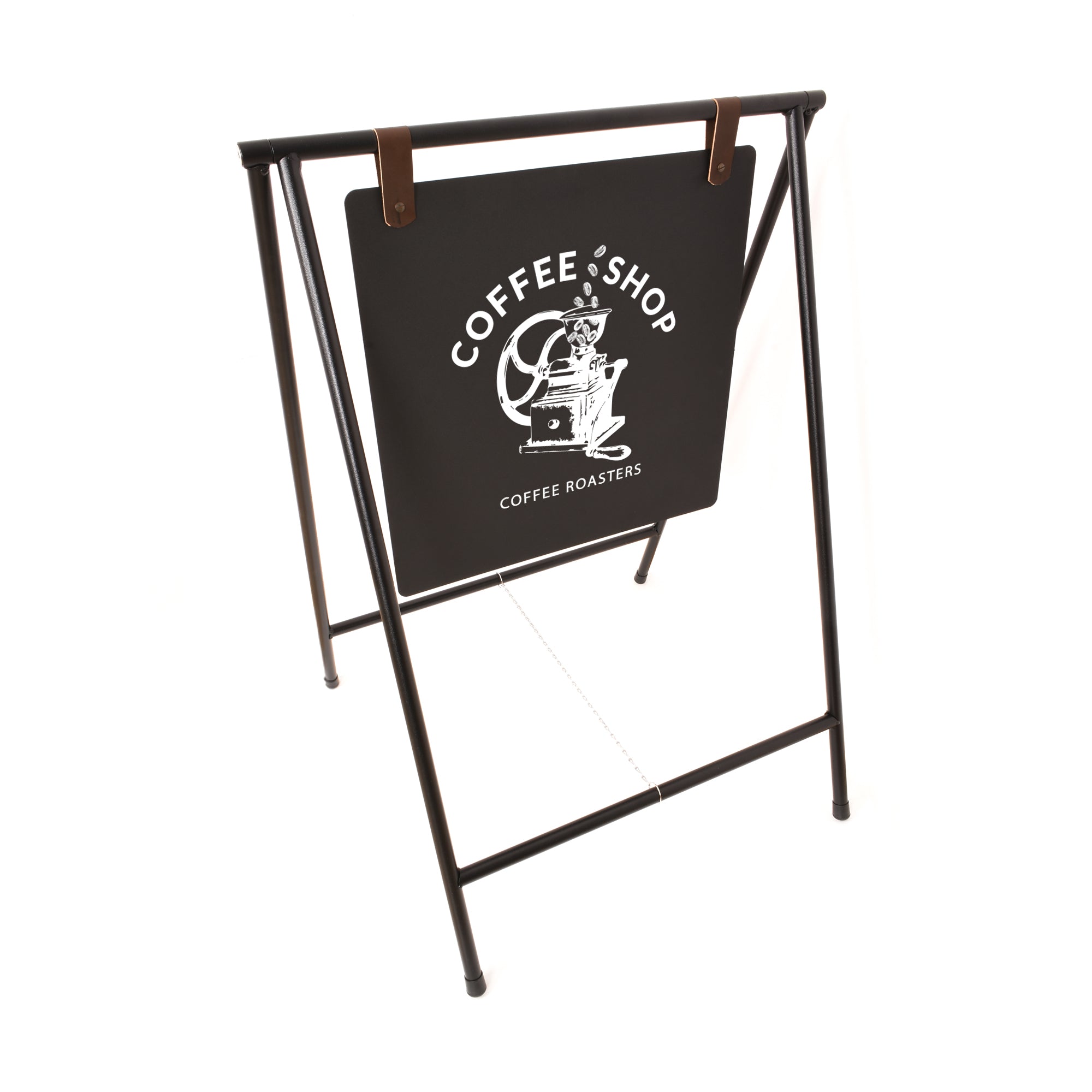 Mağaza Önü Katlanır Tabela - Siyah