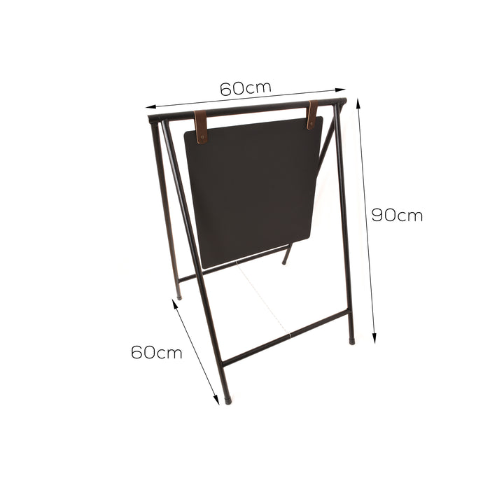 Mağaza Önü Katlanır Tabela - Siyah