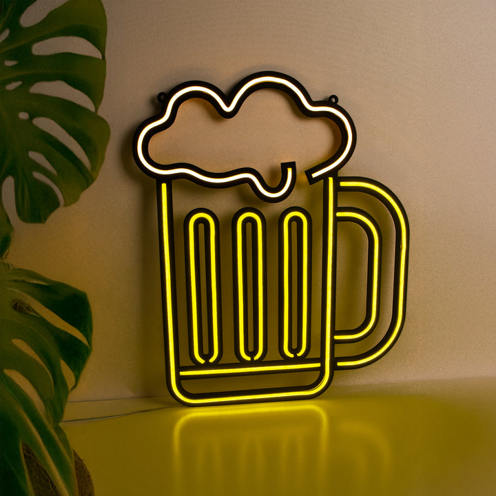 Bira Bardağı Neon Tabela