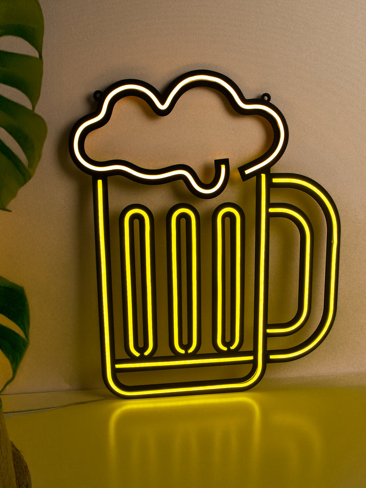Bira Bardağı Neon Tabela