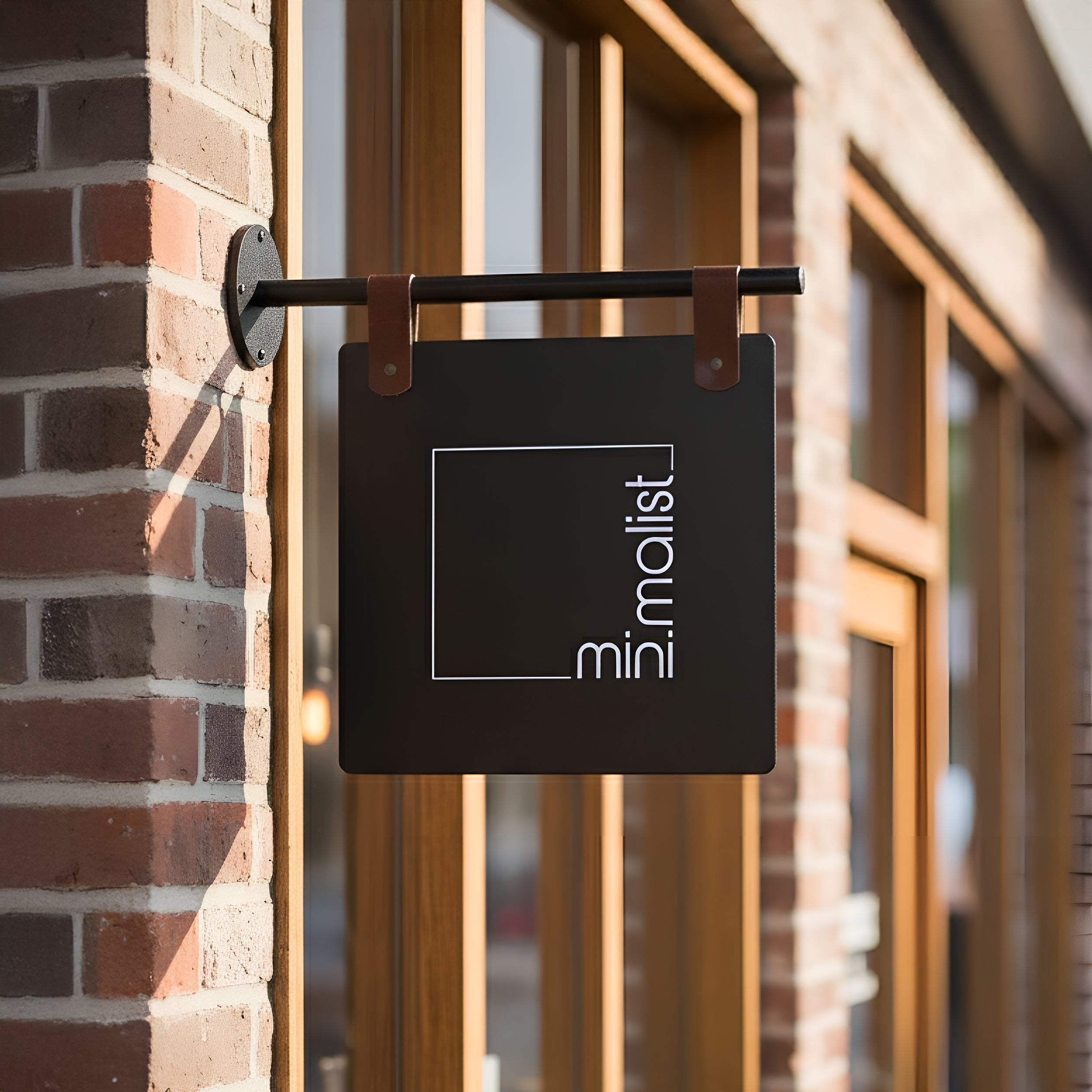 Çift Taraflı Metal Bayrak Tabela