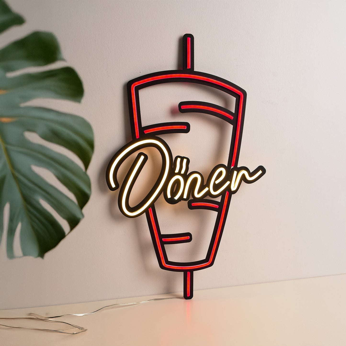 Döner Neon Tabela