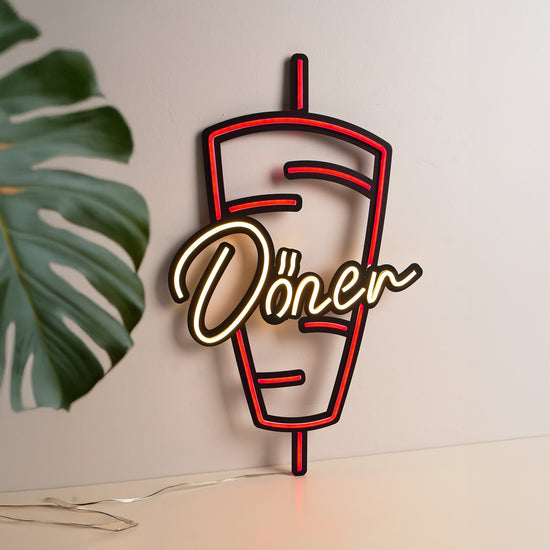 Döner Neon Tabela