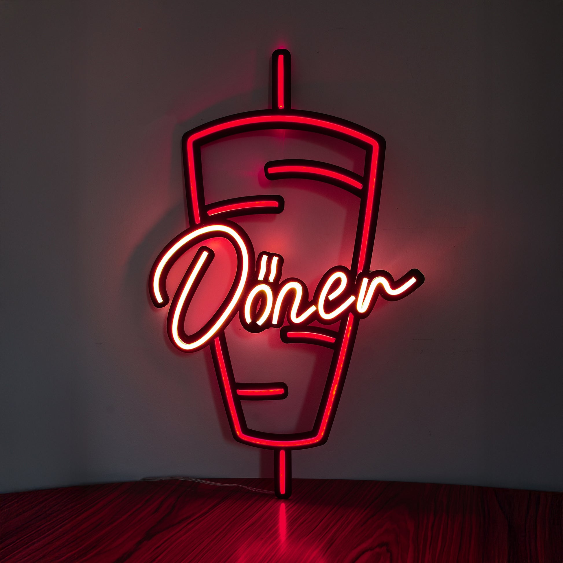 Döner Neon Tabela