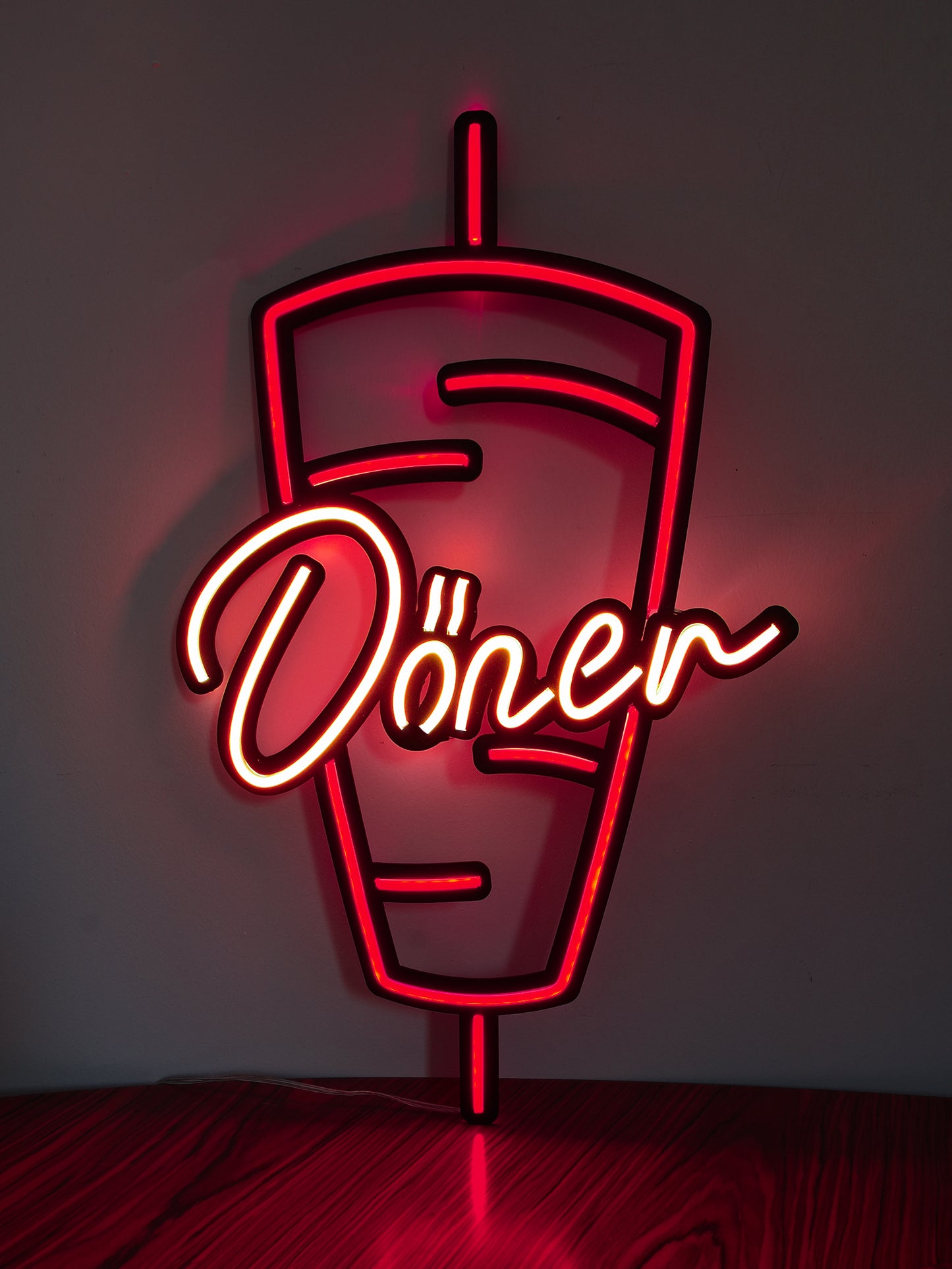 Döner Neon Tabela