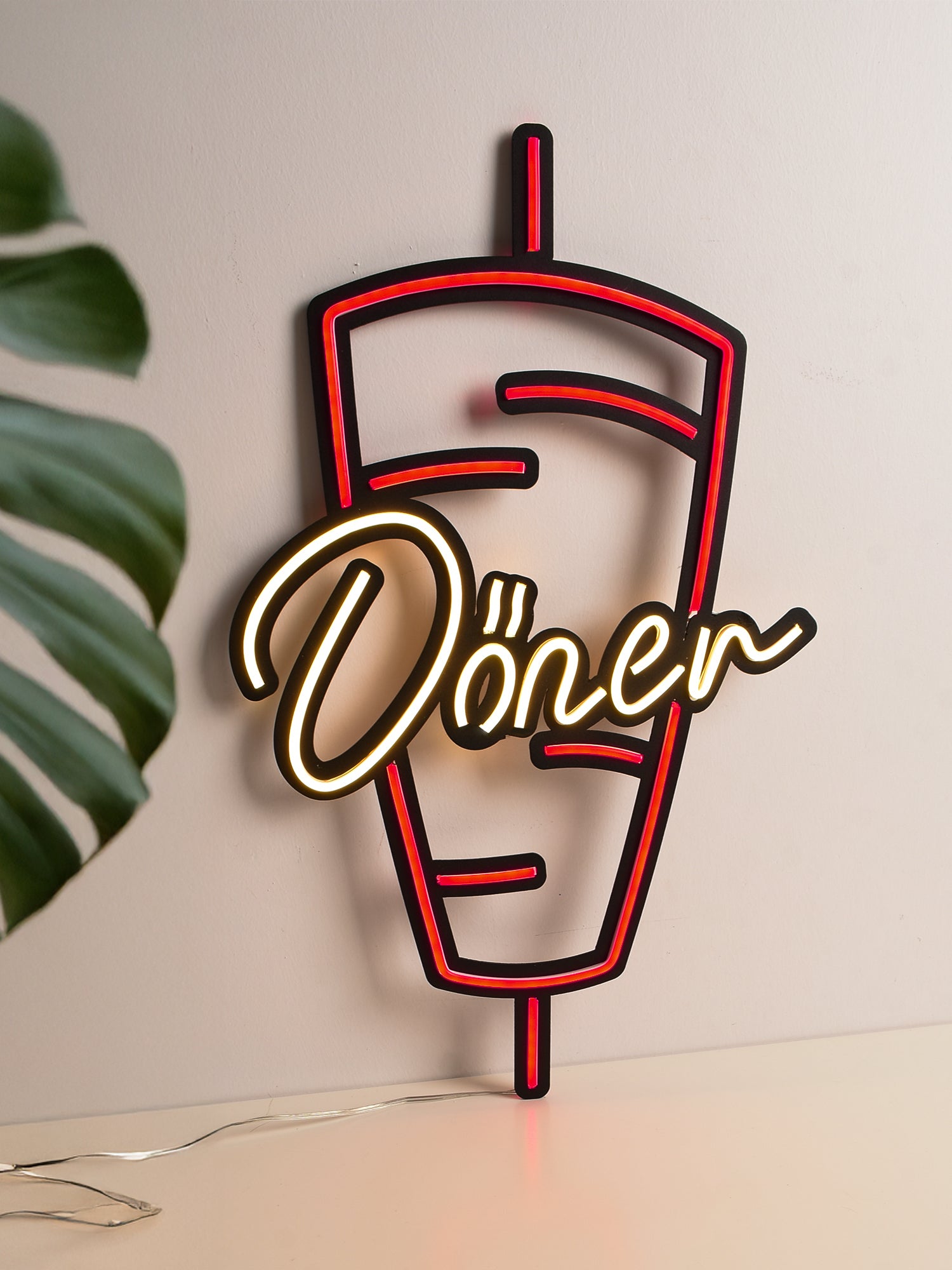 Döner Neon Tabela