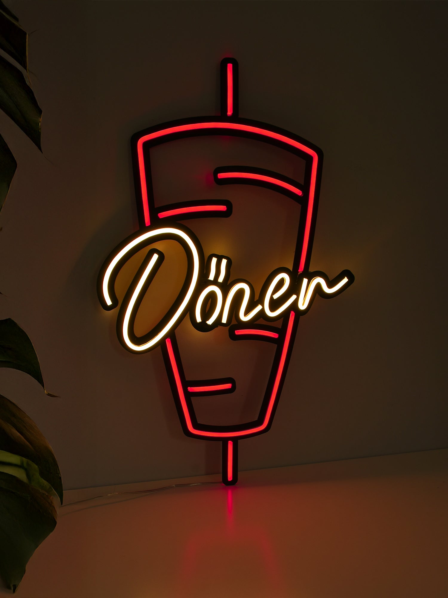 Döner Neon Tabela