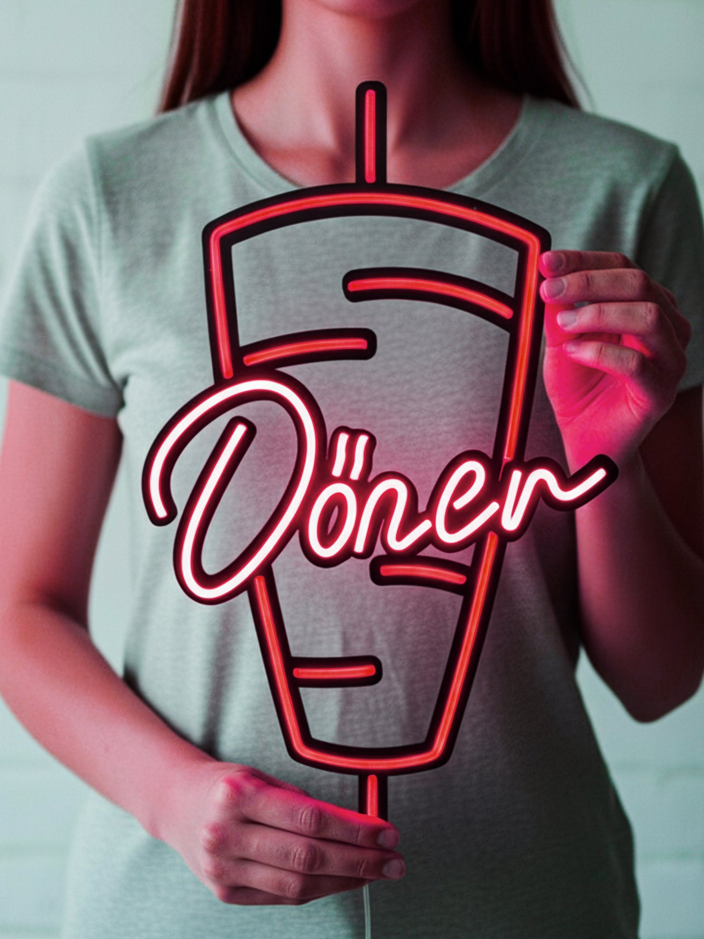 Döner Neon Tabela