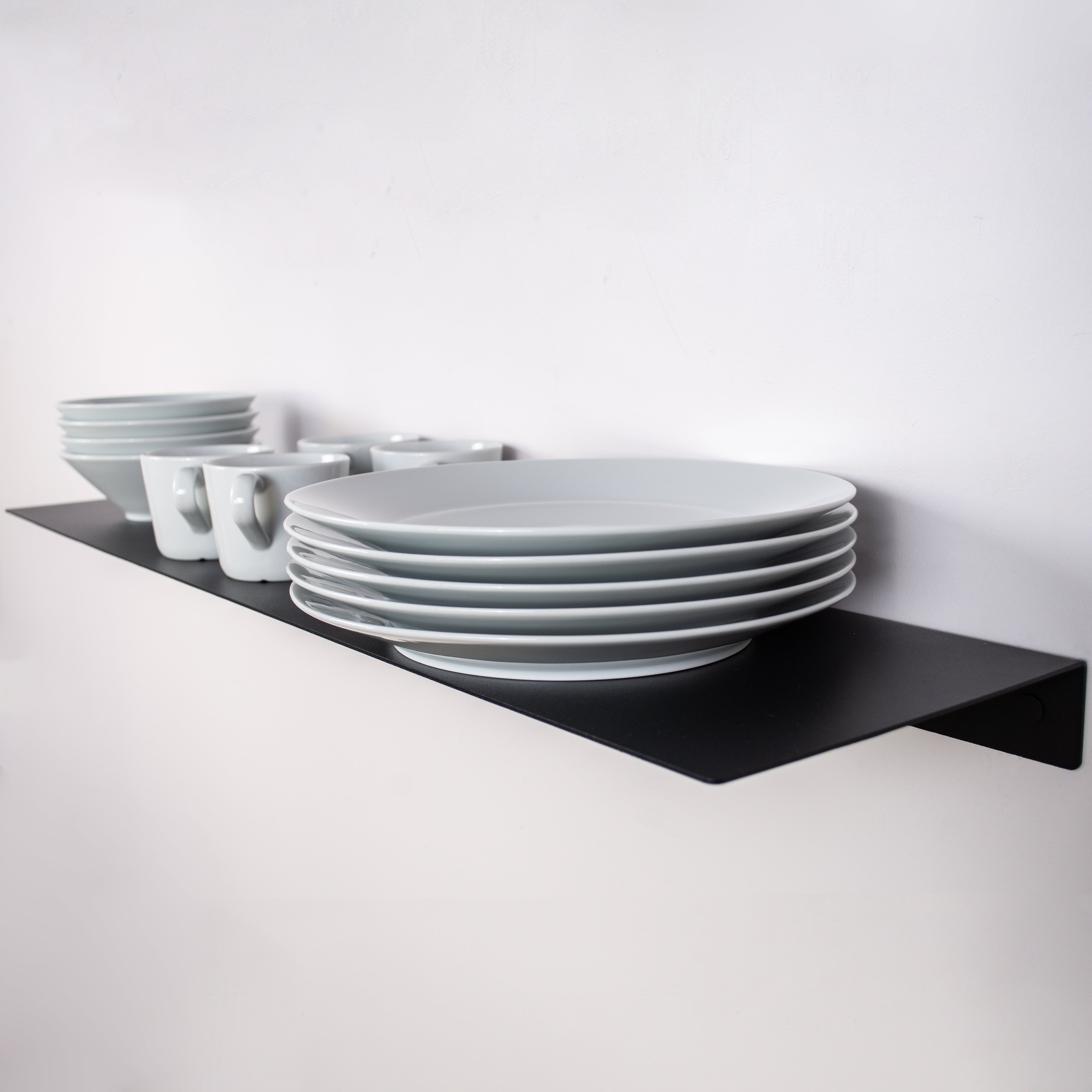 Modern Metal Duvar Rafı