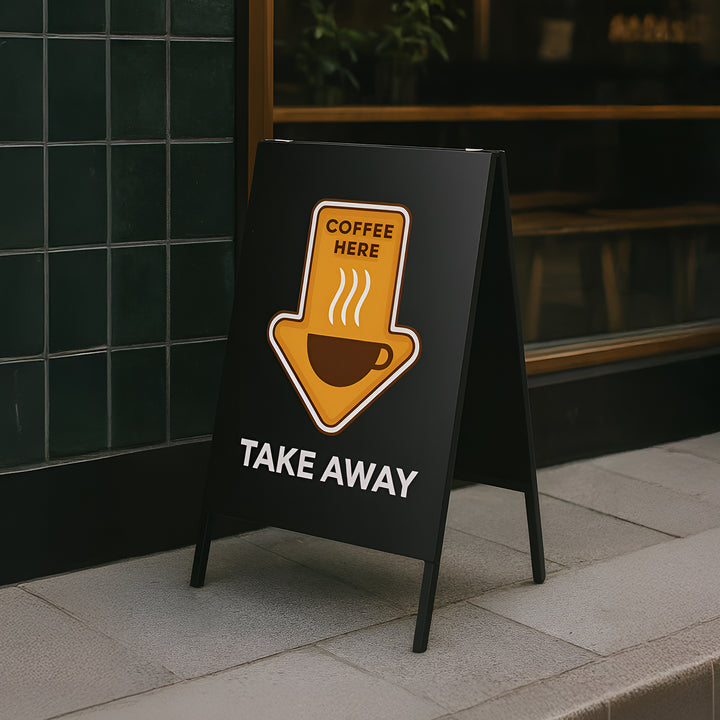 Mağaza Önü Açılır Kapanır Tabela