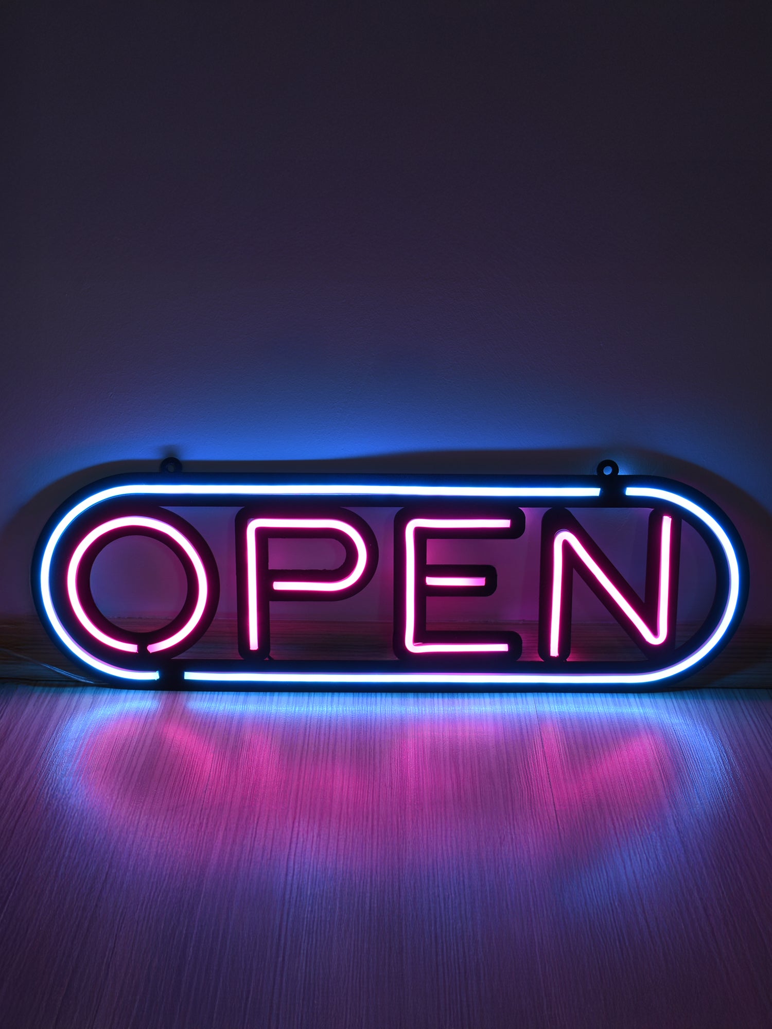 Open Neon Işık Klasik