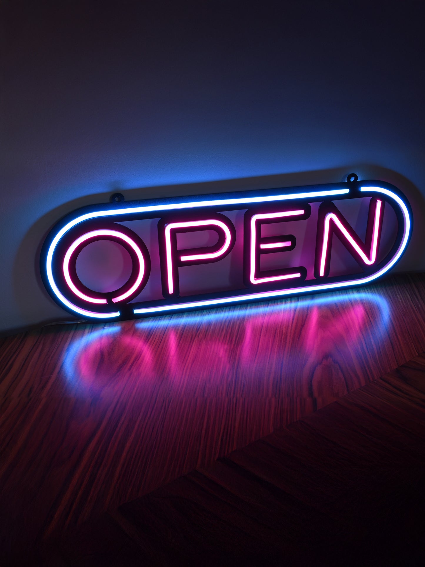 Open Neon Işık Klasik