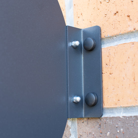 İşletmelere Özel Logolu Metal Tabela - Yuvarlak