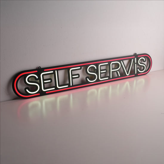 Self Servis Neon Dekor