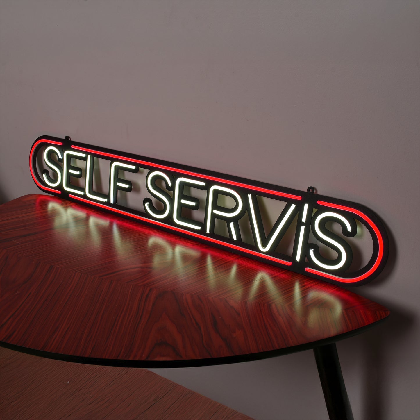 Self Servis Neon Dekor