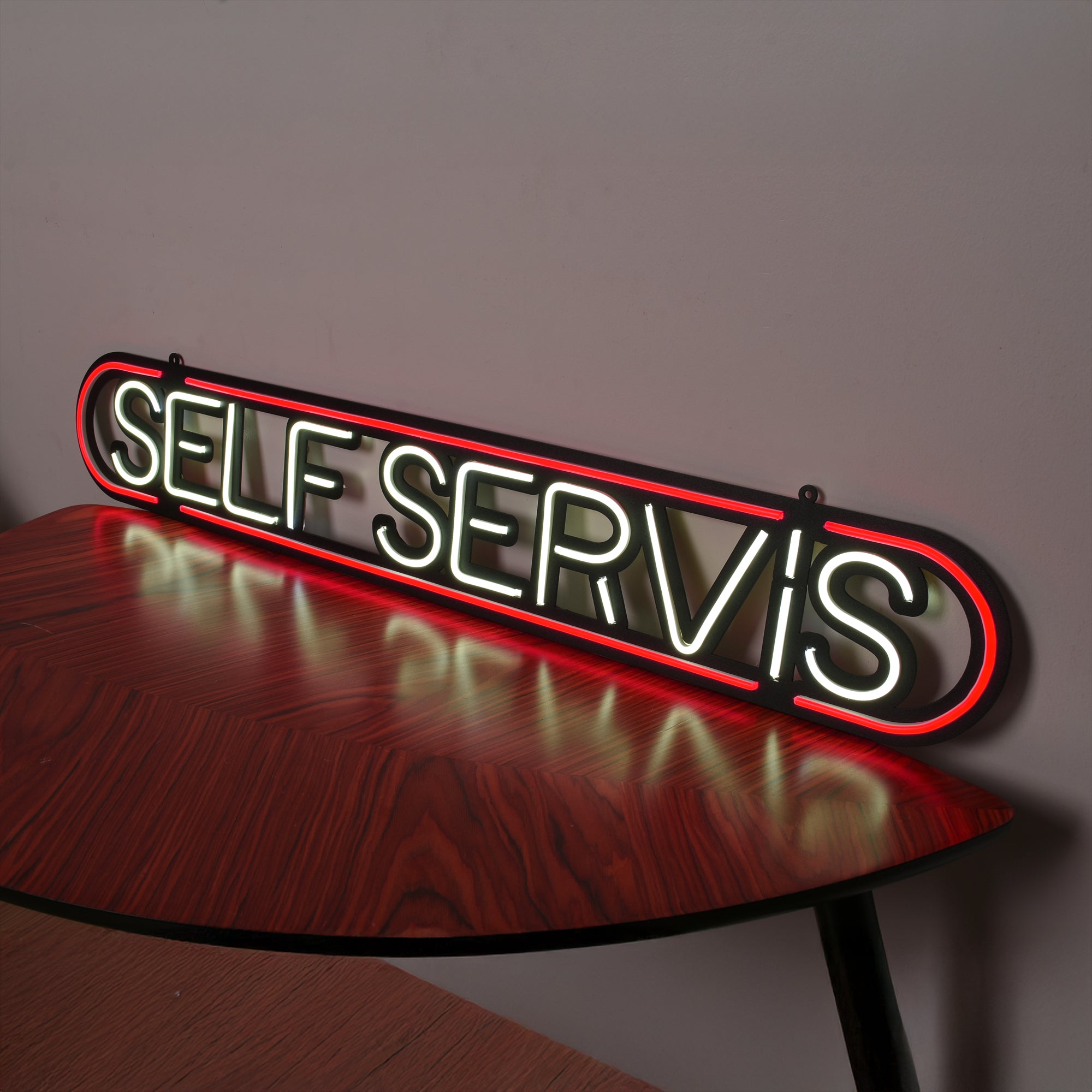 Self Servis Neon Dekor