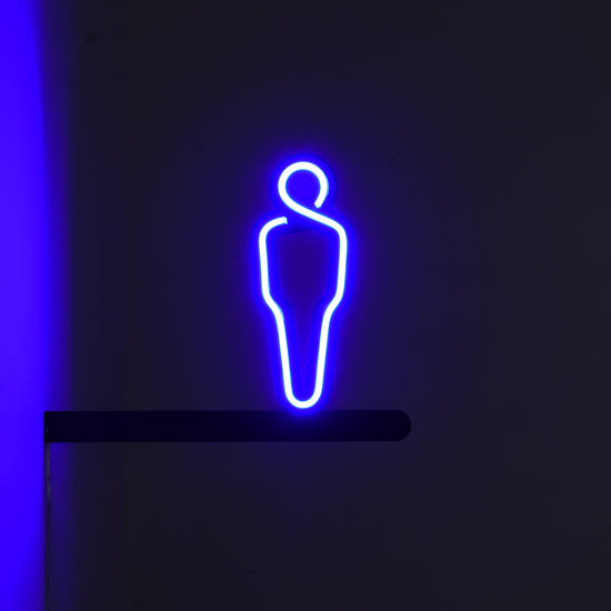 WC Erkek Neon Tabela