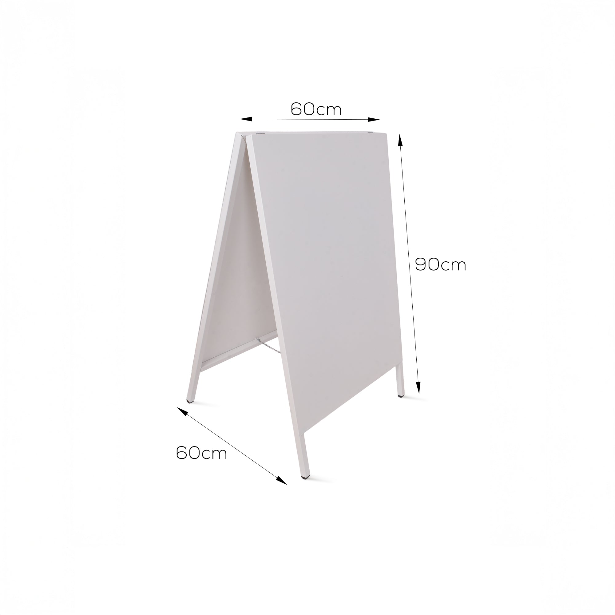 Mağaza Önü Açılır Kapanır Tabela - Beyaz