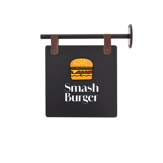 Çift Taraflı Metal Bayrak Tabela