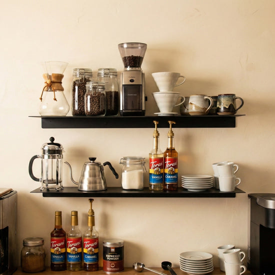 Modern Metal Mutfak Rafı