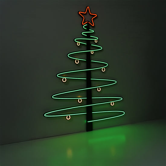 Yılbaşı Ağacı Neon Dekor
