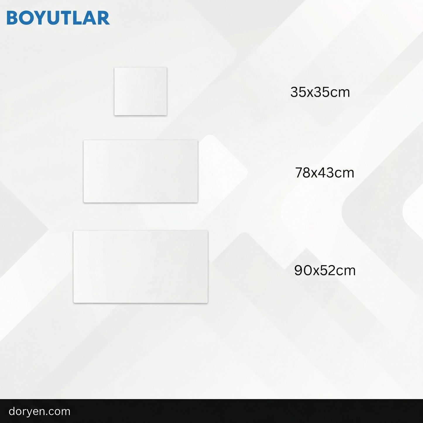 Metal Magnet Panosu Beyaz