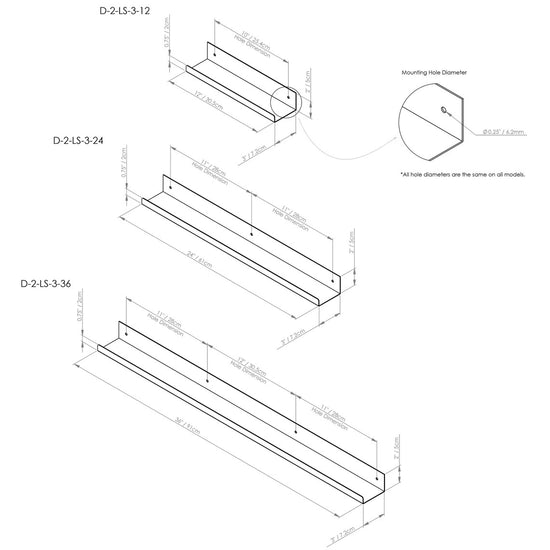 Modern Metal Dekoratif Raf
