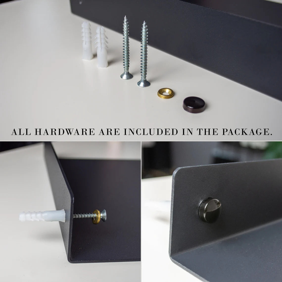 Modern Metal Kitaplık Rafı