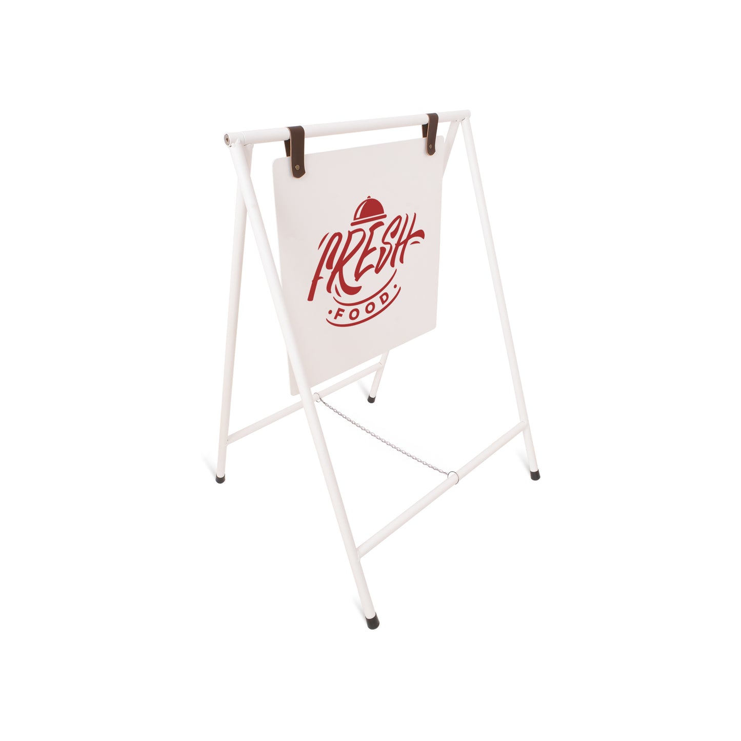 Mağaza Önü Katlanır Tabela - Beyaz