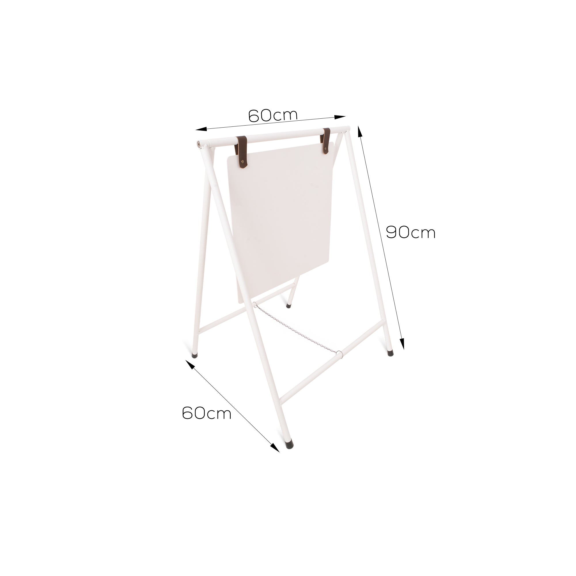 Mağaza Önü Katlanır Tabela - Beyaz