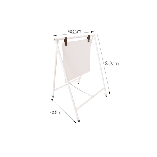 Mağaza Önü Katlanır Tabela - Beyaz