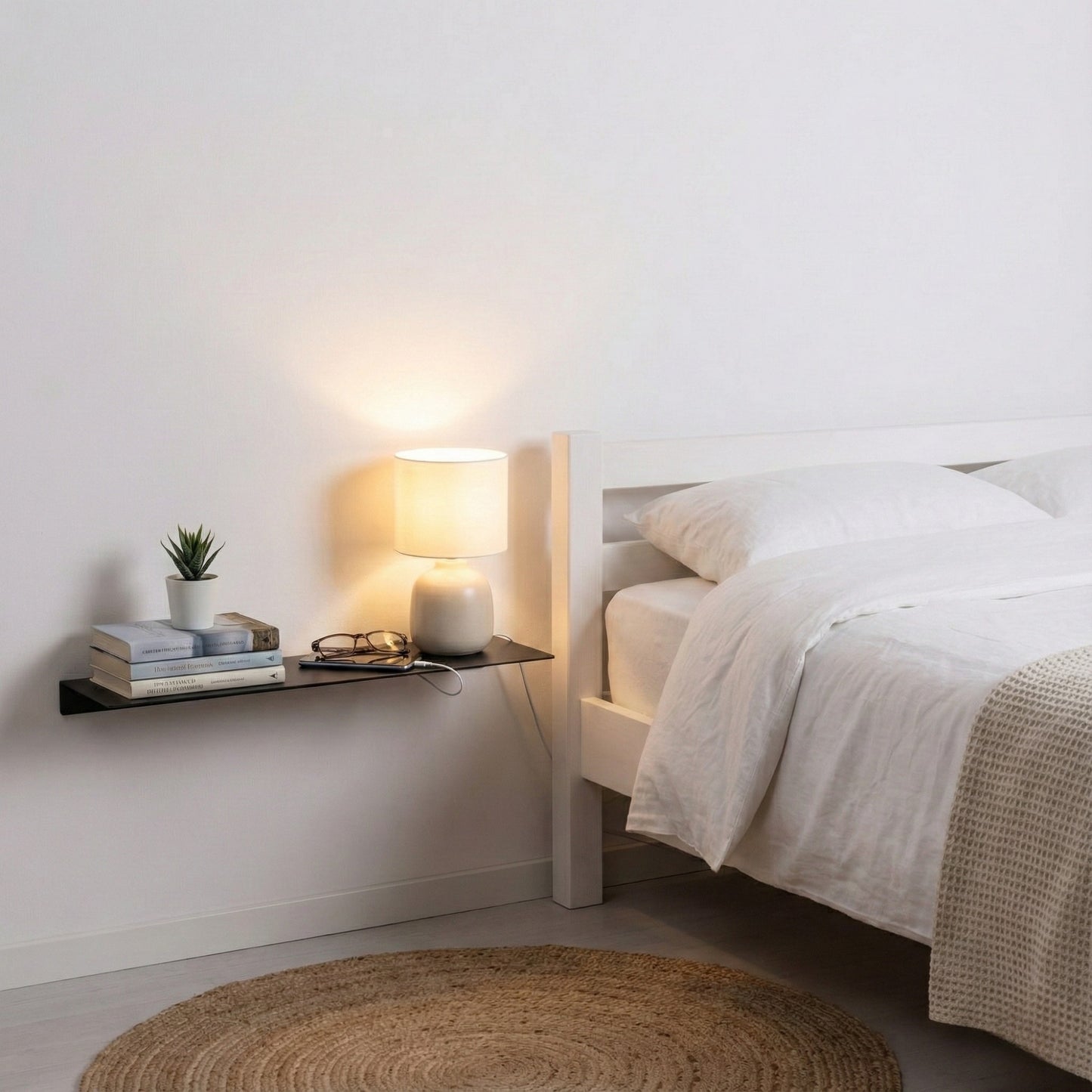 Modern Metal Duvar Rafı