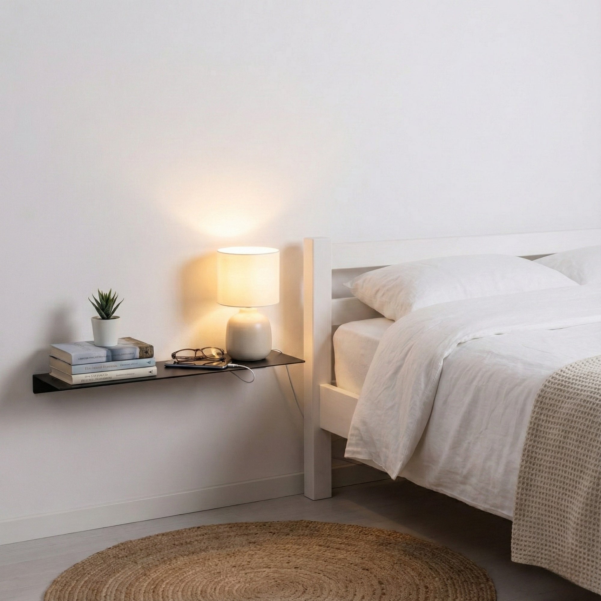 Modern Metal Duvar Rafı